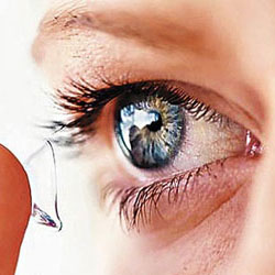 Eine Stufe Infrarot Kontaktlinsen