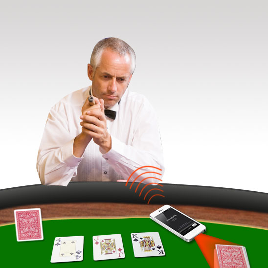 Texas Holdem Poker-Scanning-System Serie